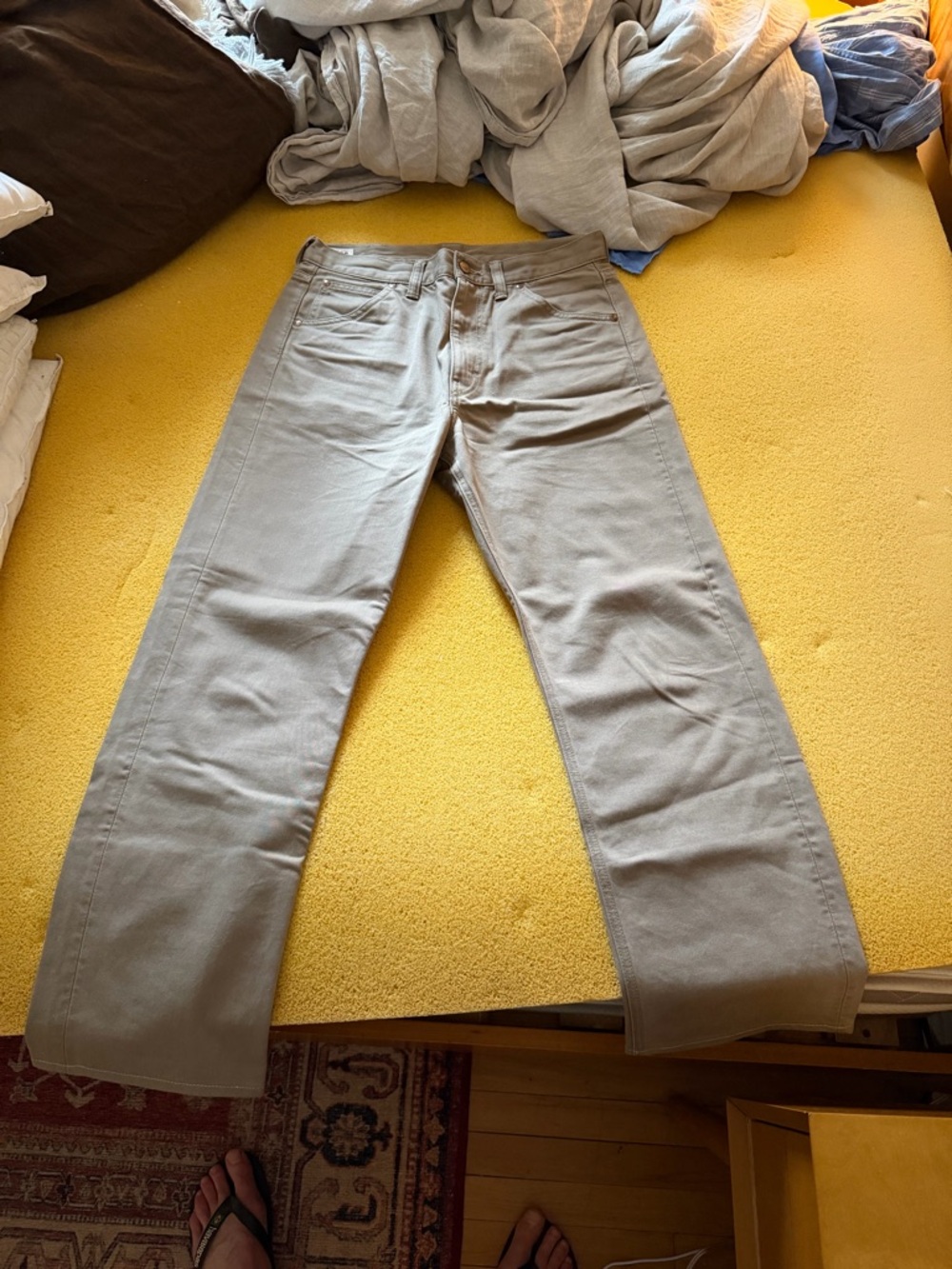 Men’s Lee x Buck Mason Westerner Jeans Mocha (30x30)